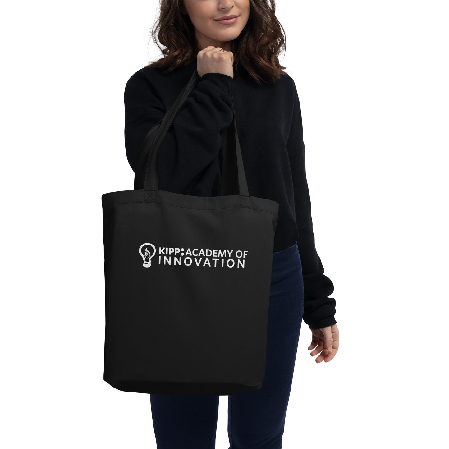 Eco Tote Bag - KAI-WhiteLogo2Sided