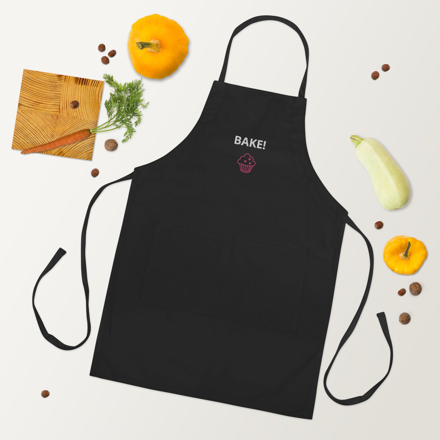 BAKE - Embroidered Apron -ELLACO