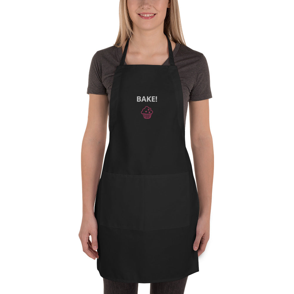 BAKE - Embroidered Apron -ELLACO