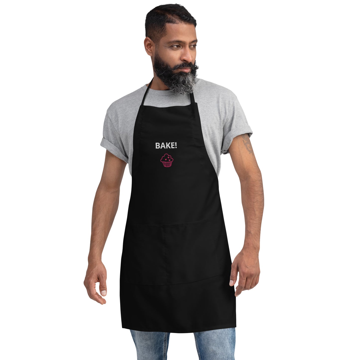 BAKE - Embroidered Apron -ELLACO