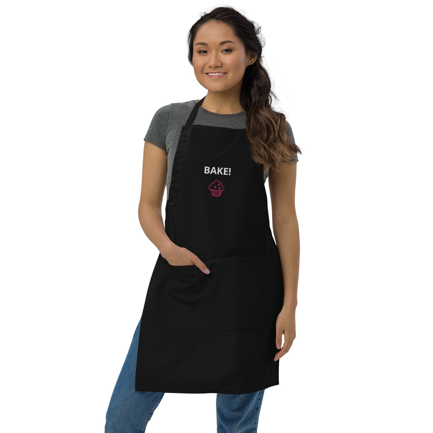 BAKE - Embroidered Apron -ELLACO