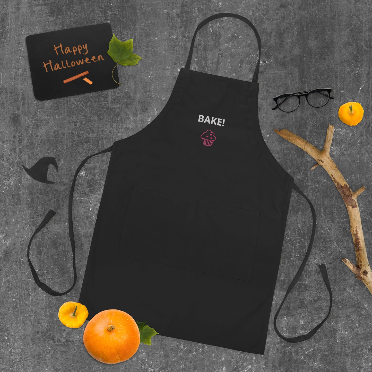 BAKE - Embroidered Apron -ELLACO