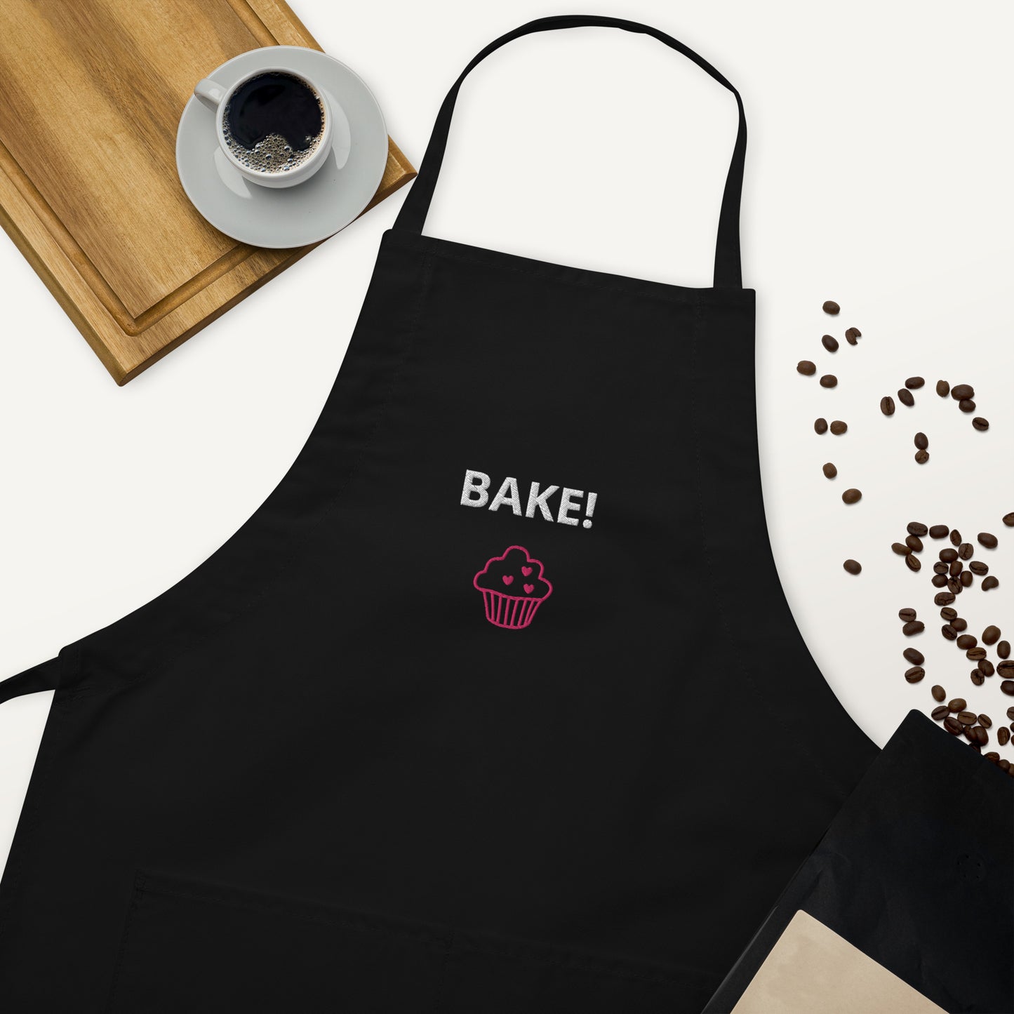 BAKE - Embroidered Apron -ELLACO