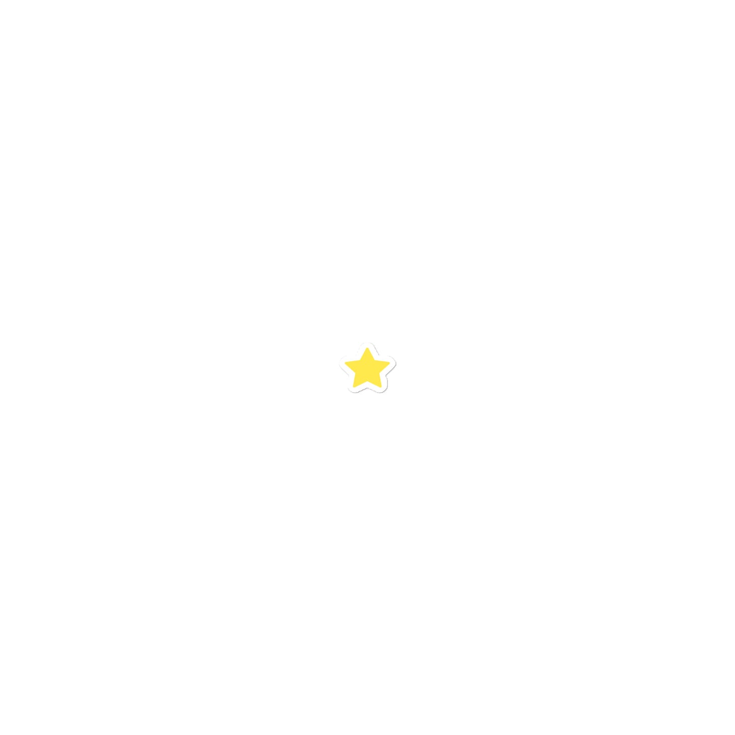 Star - Bubble-free stickers - ELLACO