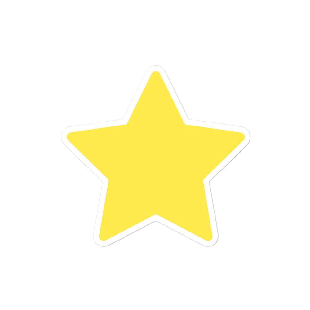 Star - Bubble-free stickers - ELLACO