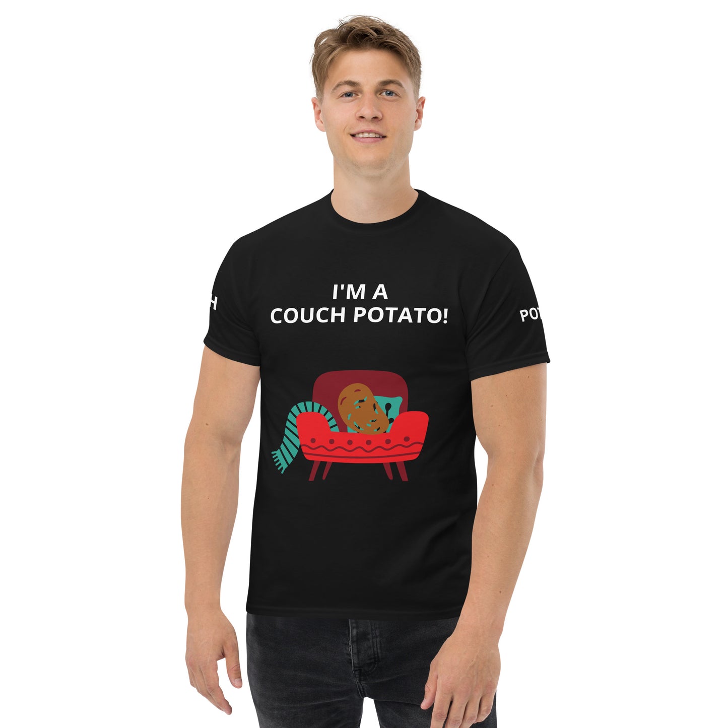 COUCH POTATO! - Men's classic tee - ELLACO