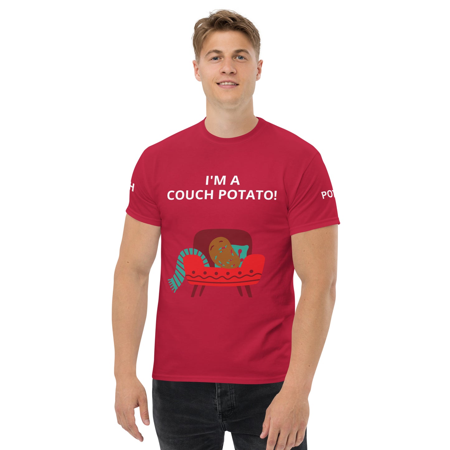 COUCH POTATO! - Men's classic tee - ELLACO