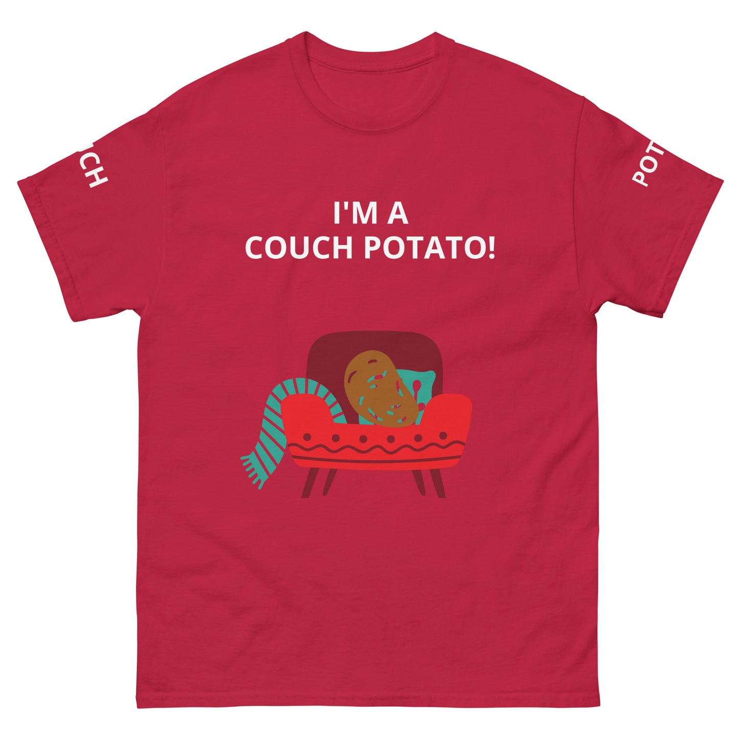 COUCH POTATO! - Men's classic tee - ELLACO
