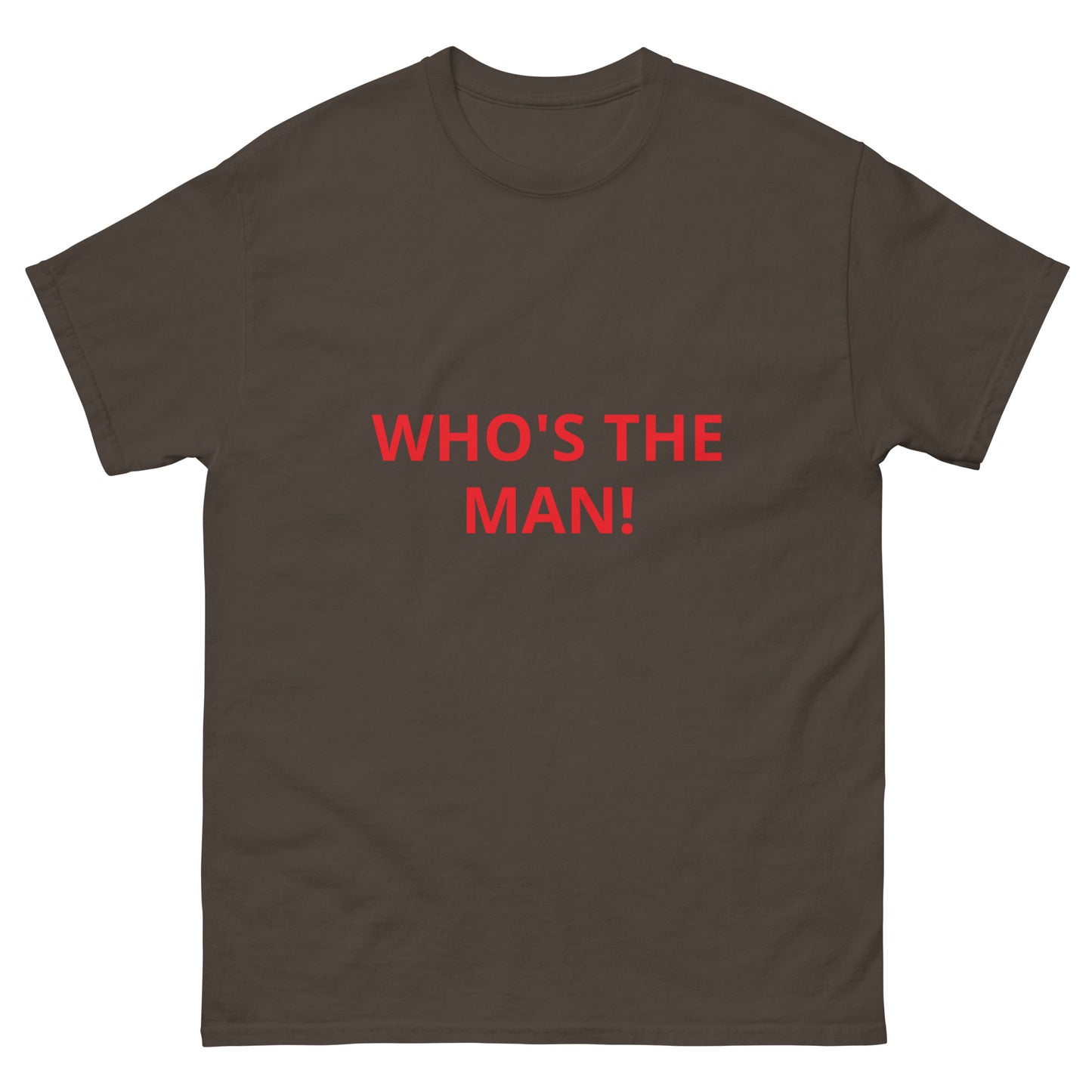 ¿QUIÉN ES EL HOMBRE? - Camiseta clásica para hombre - ELLACO