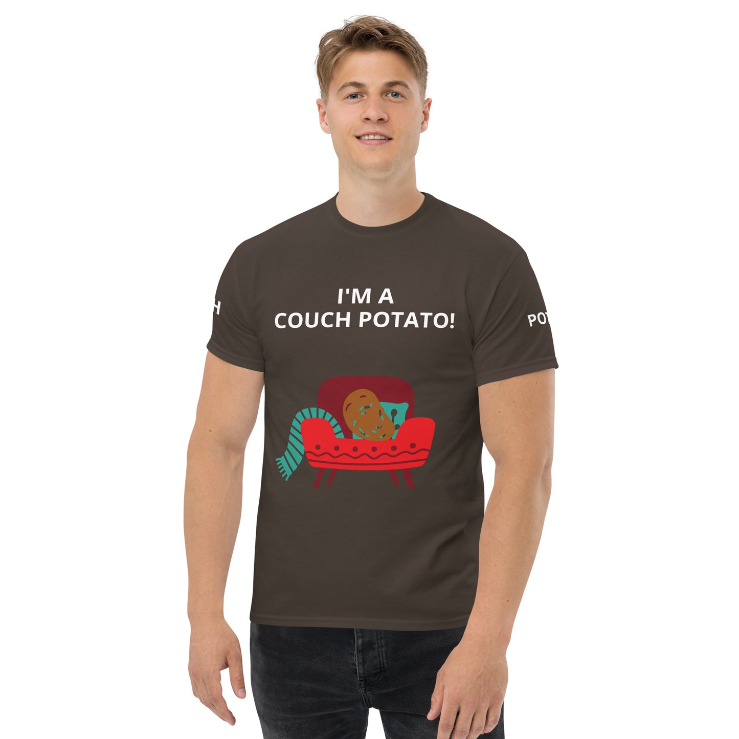 COUCH POTATO! - Men's classic tee - ELLACO