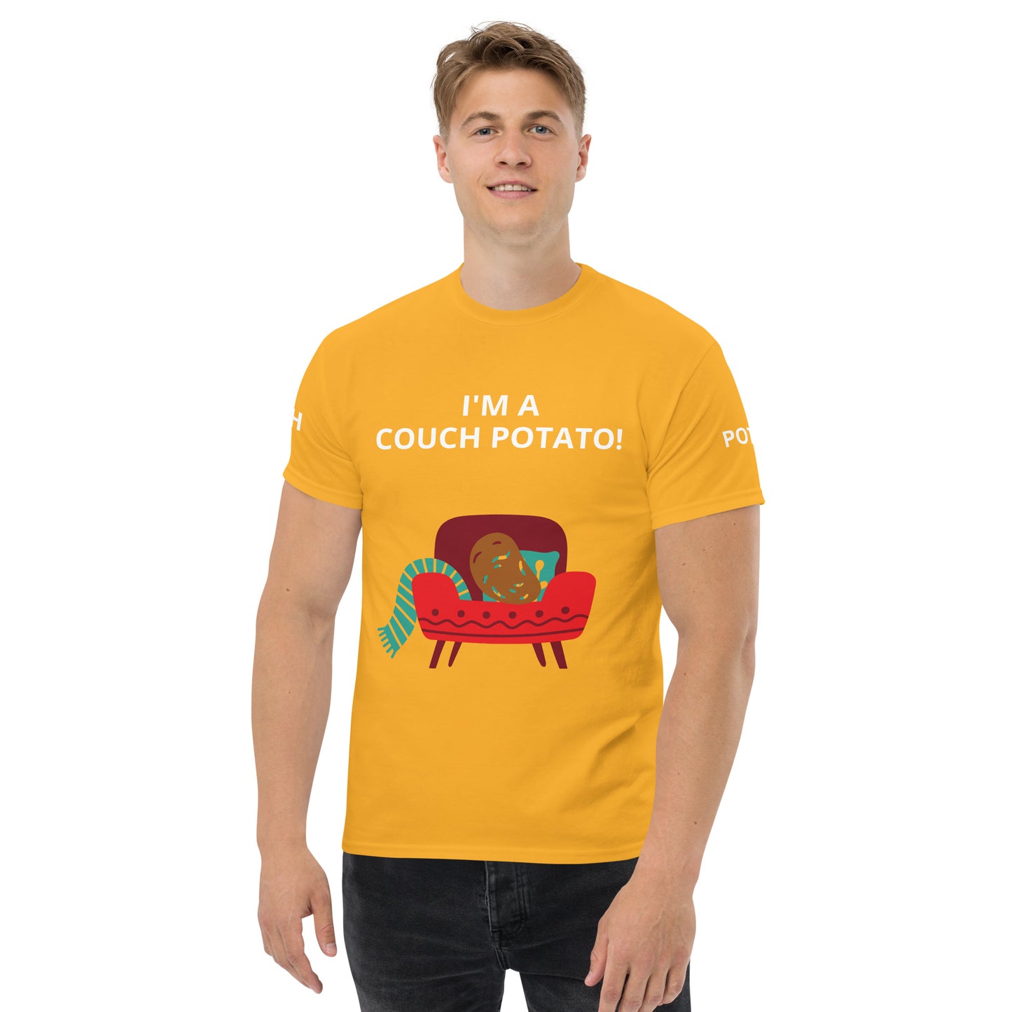 COUCH POTATO! - Men's classic tee - ELLACO