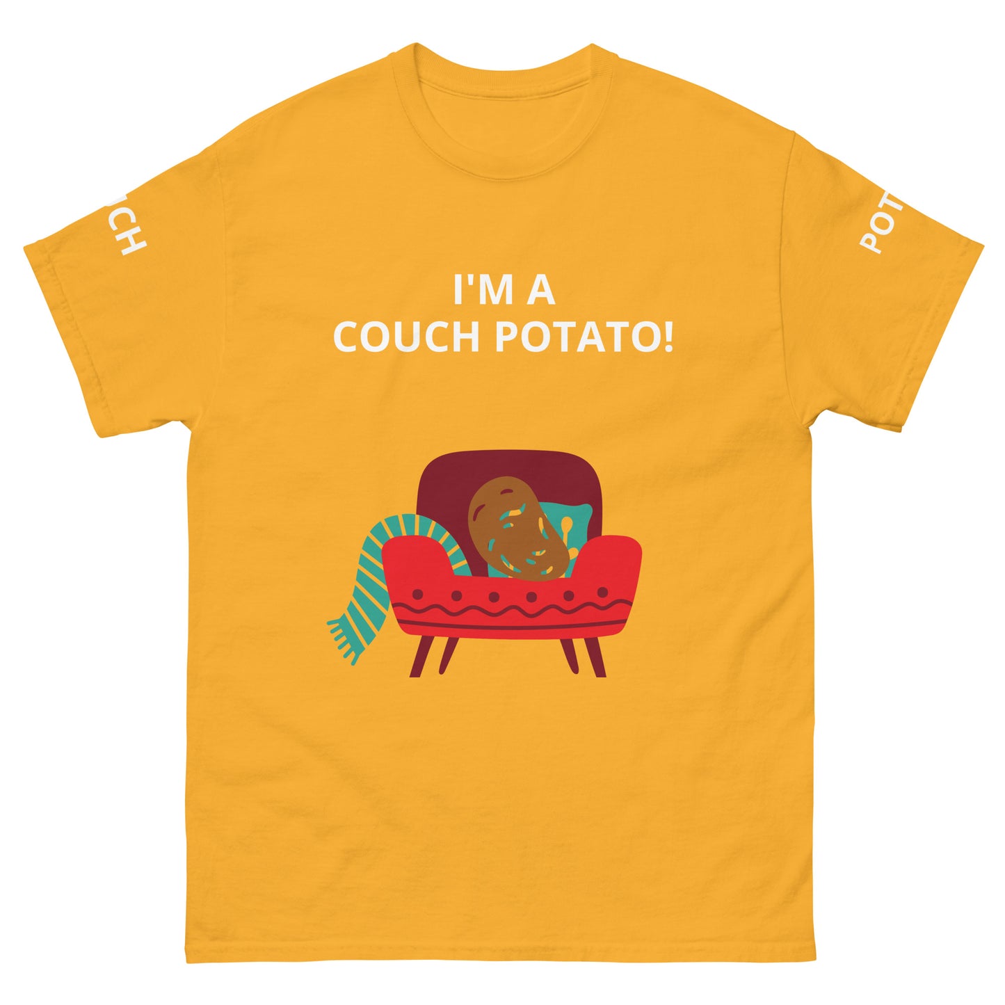 COUCH POTATO! - Men's classic tee - ELLACO