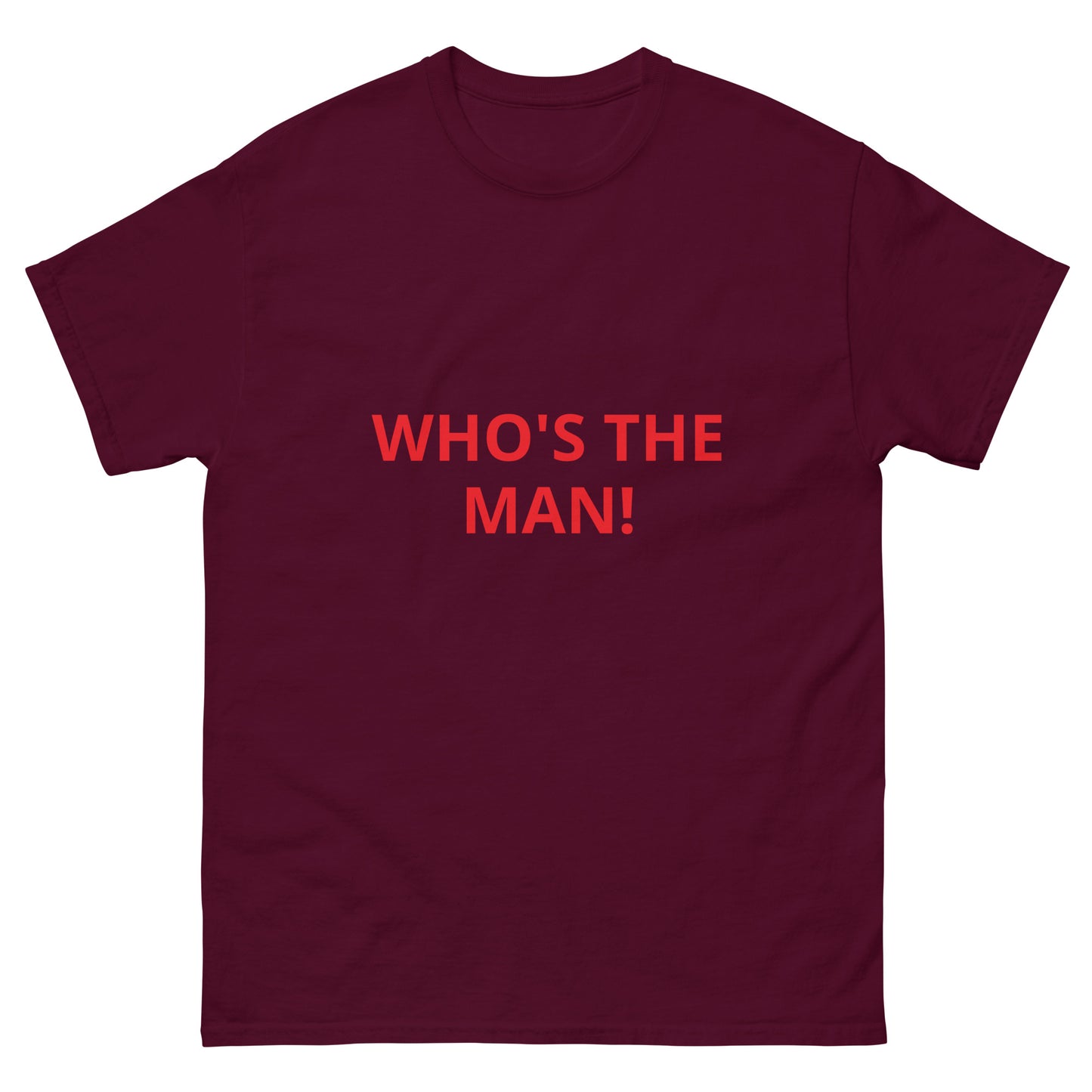 ¿QUIÉN ES EL HOMBRE? - Camiseta clásica para hombre - ELLACO