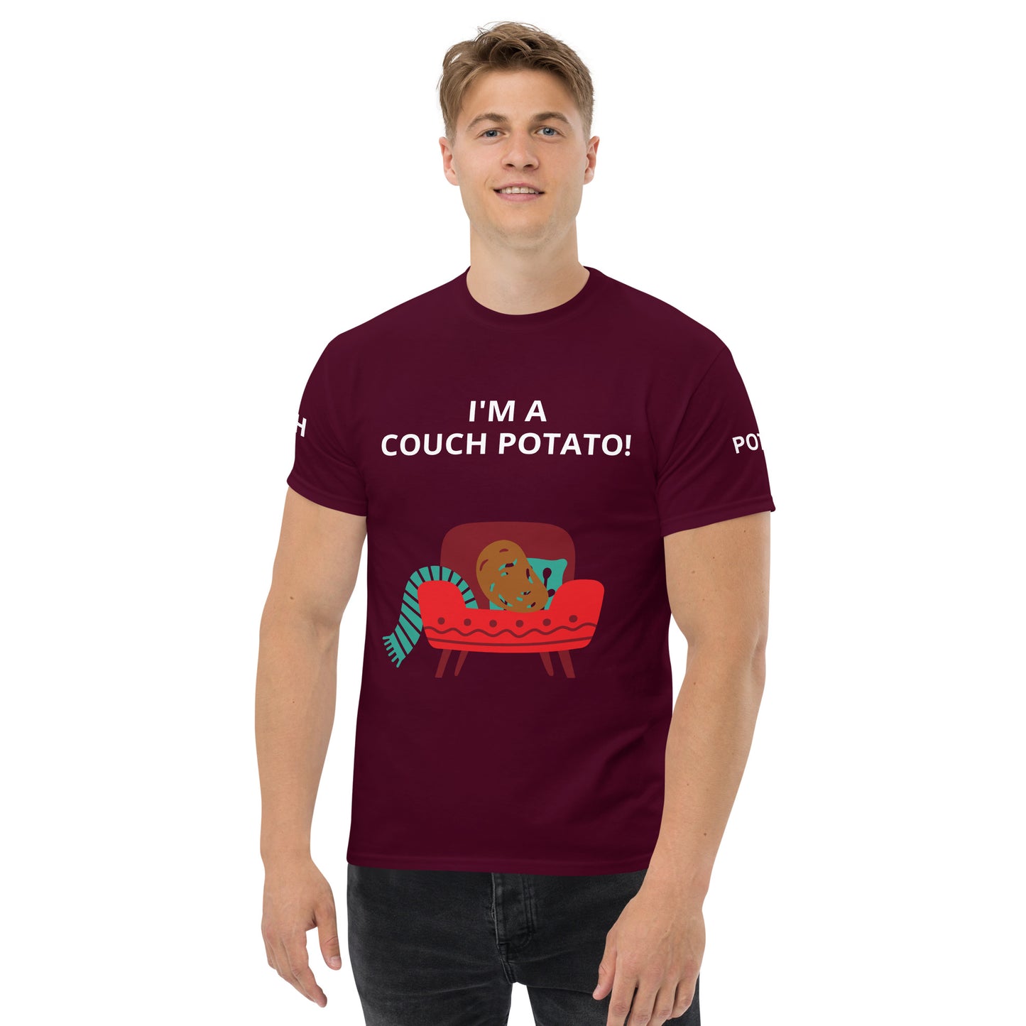 COUCH POTATO! - Men's classic tee - ELLACO
