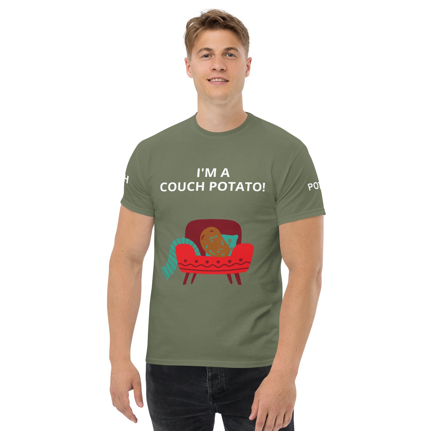 COUCH POTATO! - Men's classic tee - ELLACO