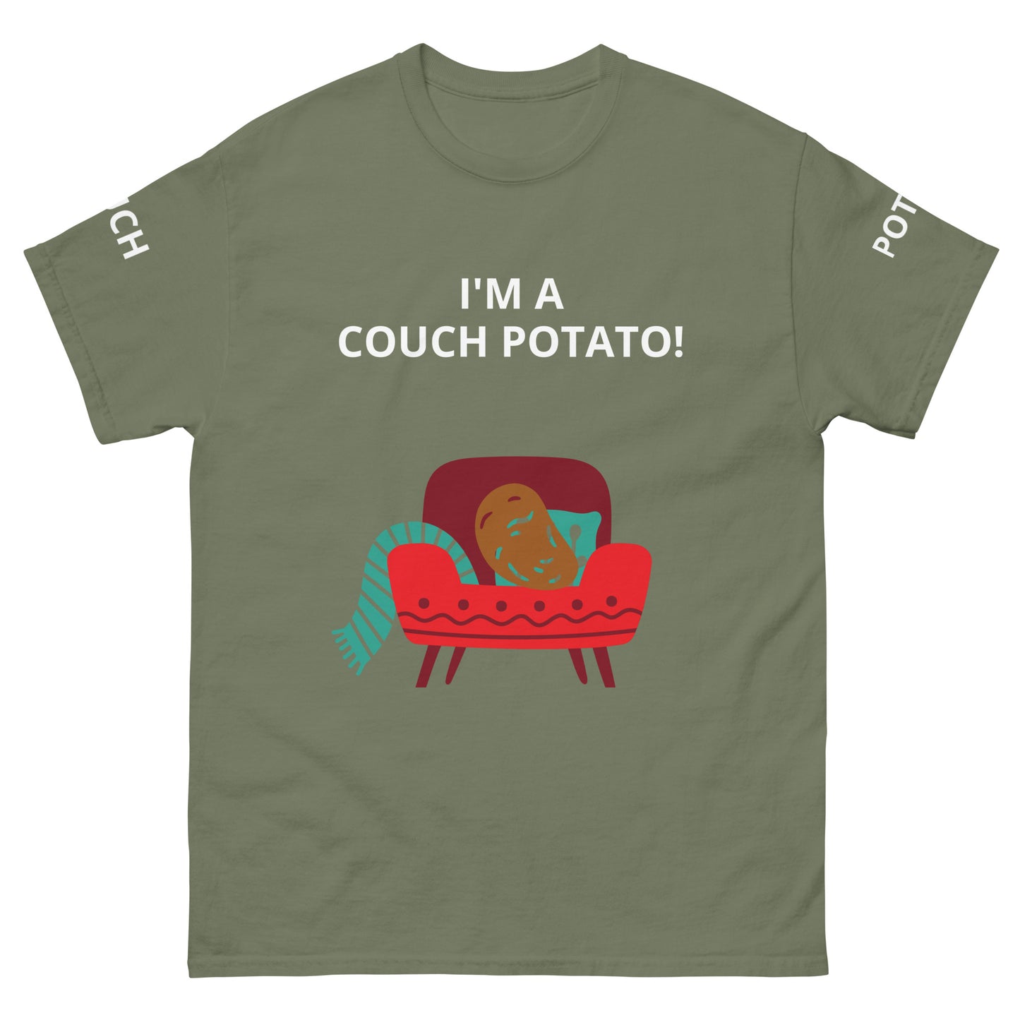 COUCH POTATO! - Men's classic tee - ELLACO