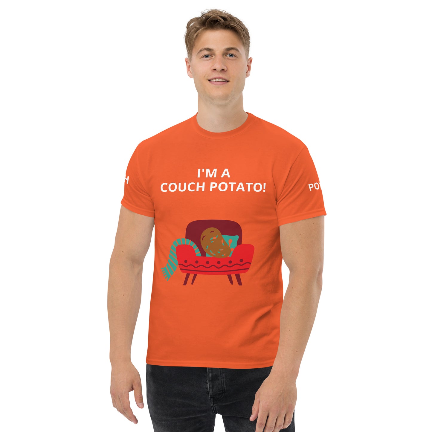 COUCH POTATO! - Men's classic tee - ELLACO