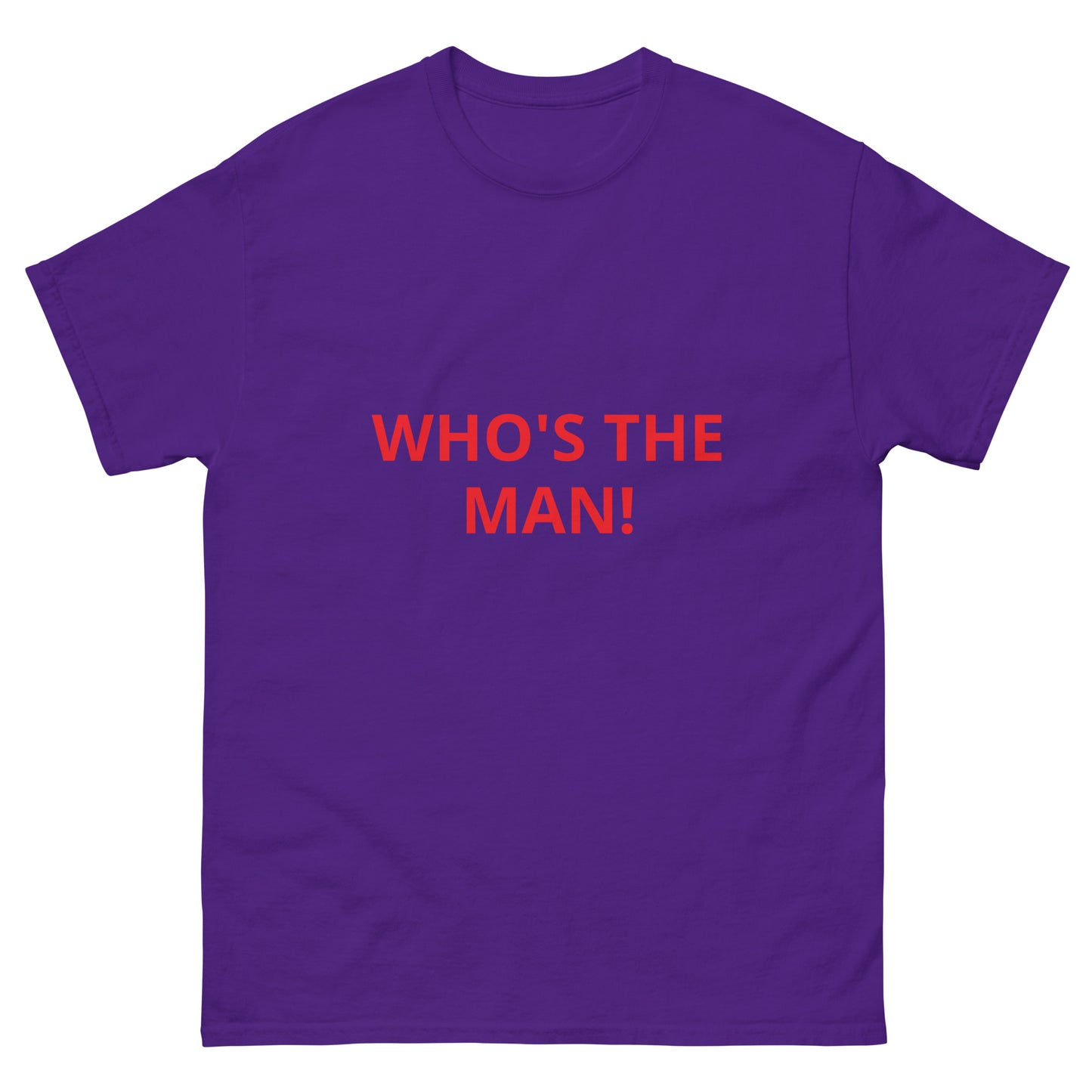 ¿QUIÉN ES EL HOMBRE? - Camiseta clásica para hombre - ELLACO
