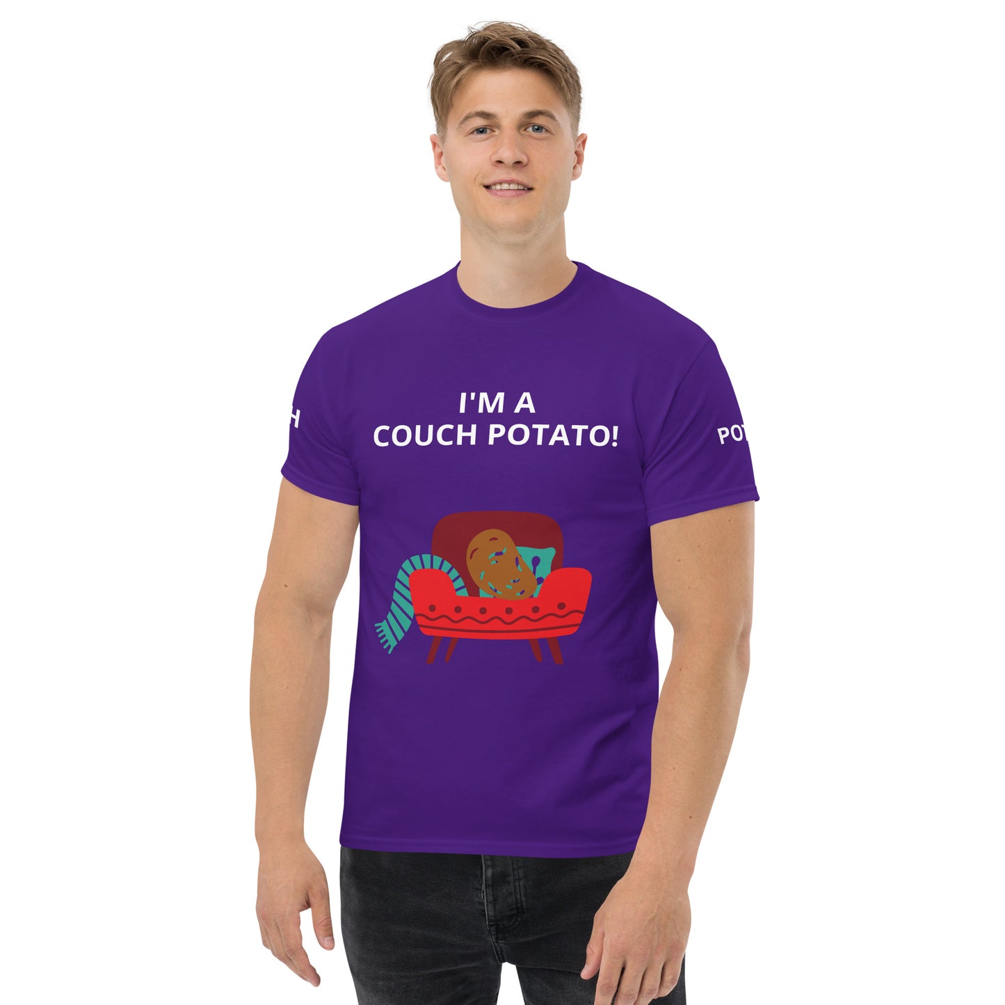 COUCH POTATO! - Men's classic tee - ELLACO