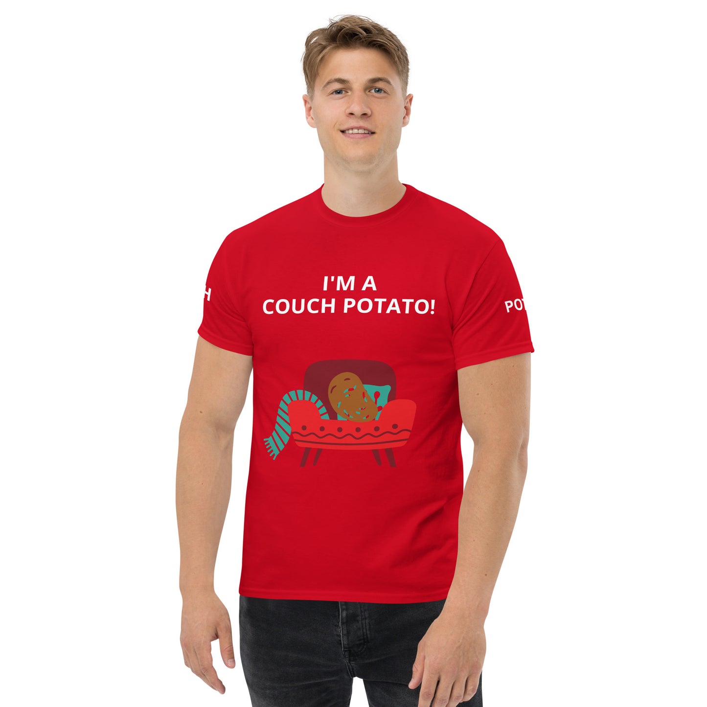 COUCH POTATO! - Men's classic tee - ELLACO