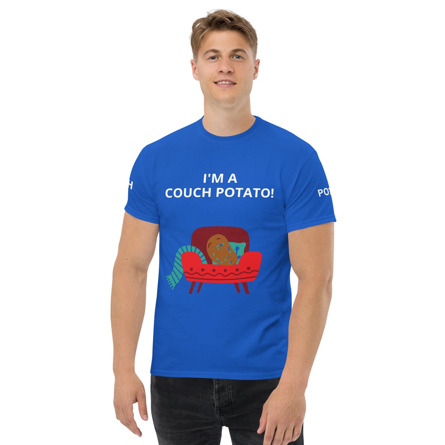 COUCH POTATO! - Men's classic tee - ELLACO