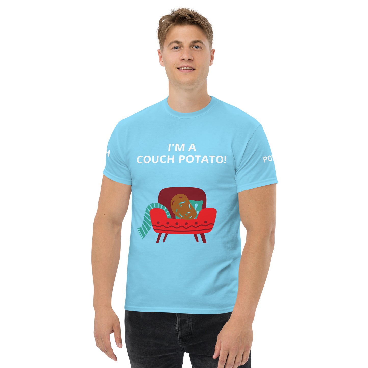 COUCH POTATO! - Men's classic tee - ELLACO