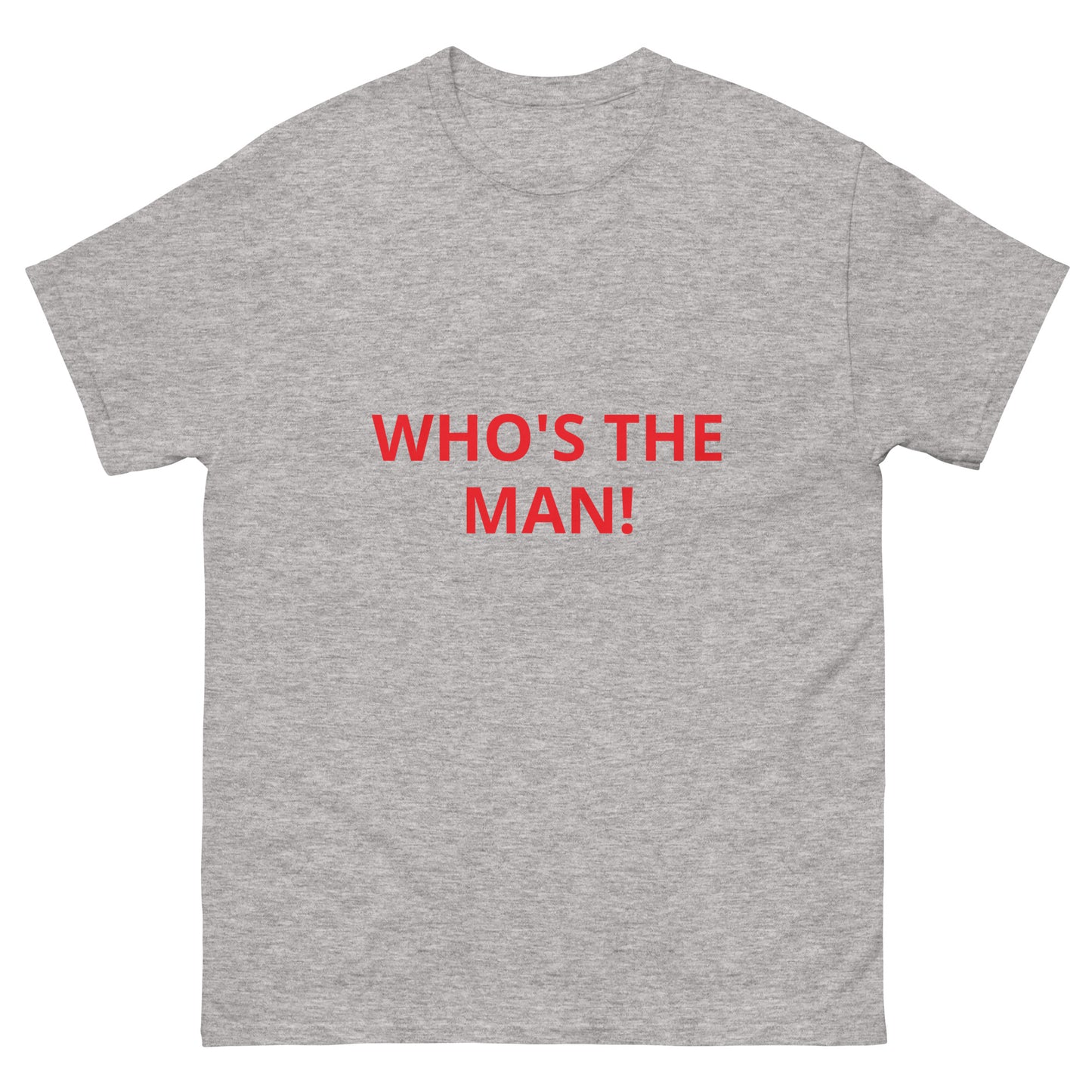 ¿QUIÉN ES EL HOMBRE? - Camiseta clásica para hombre - ELLACO