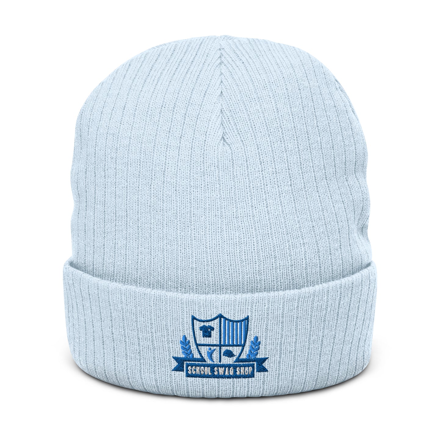 Ribbed knit beanie - School Swag Shop