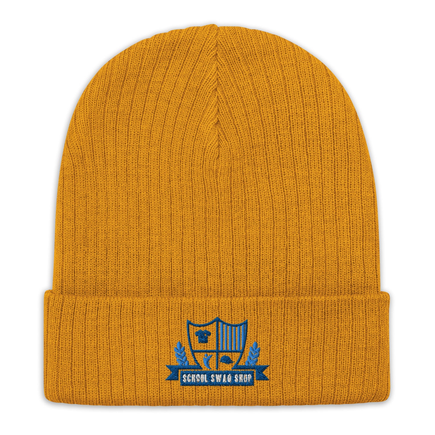 Ribbed knit beanie - School Swag Shop