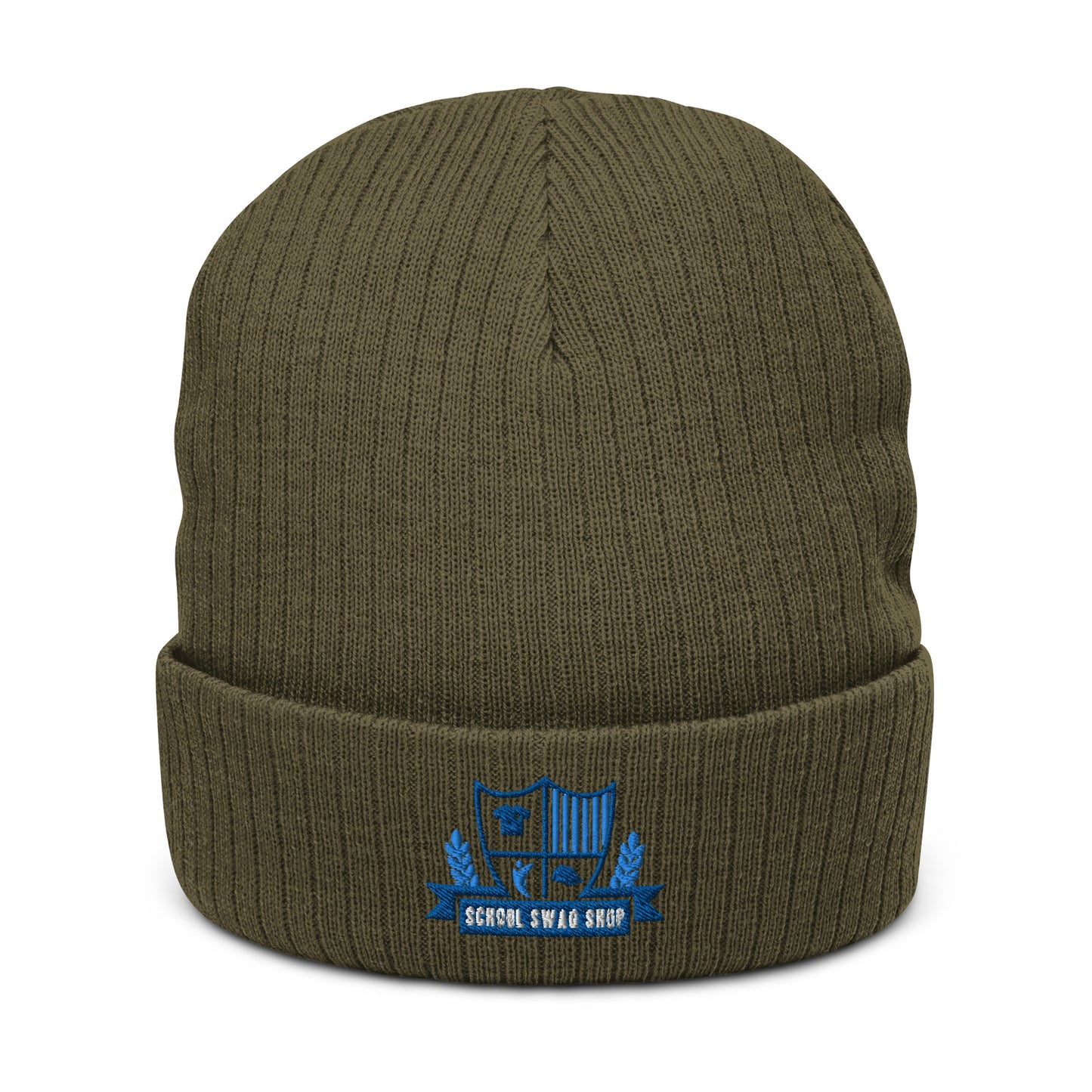 Ribbed knit beanie - School Swag Shop