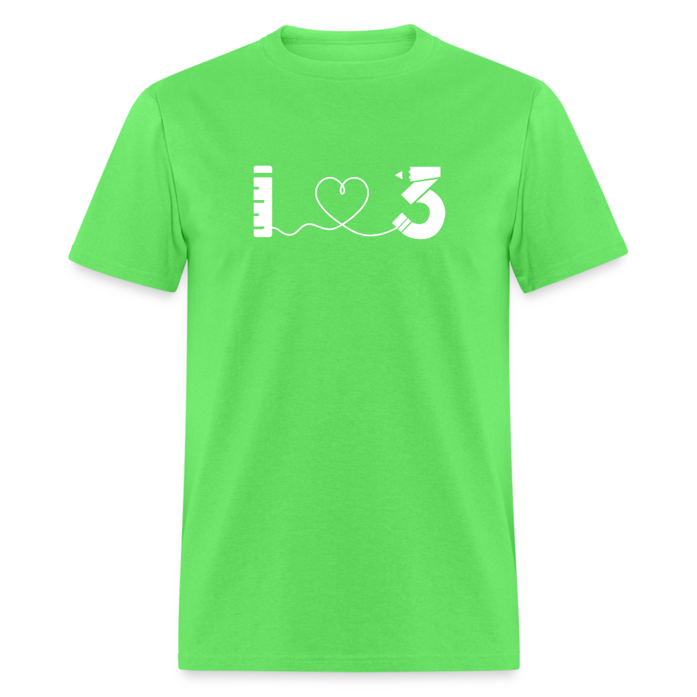 Unisex Classic T-Shirt - LAUSD - ThirdStreetES - HeartString - kiwi