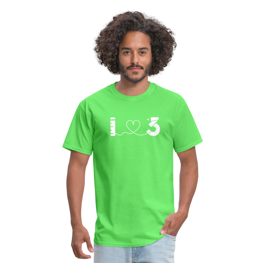 Unisex Classic T-Shirt - LAUSD - ThirdStreetES - HeartString - kiwi