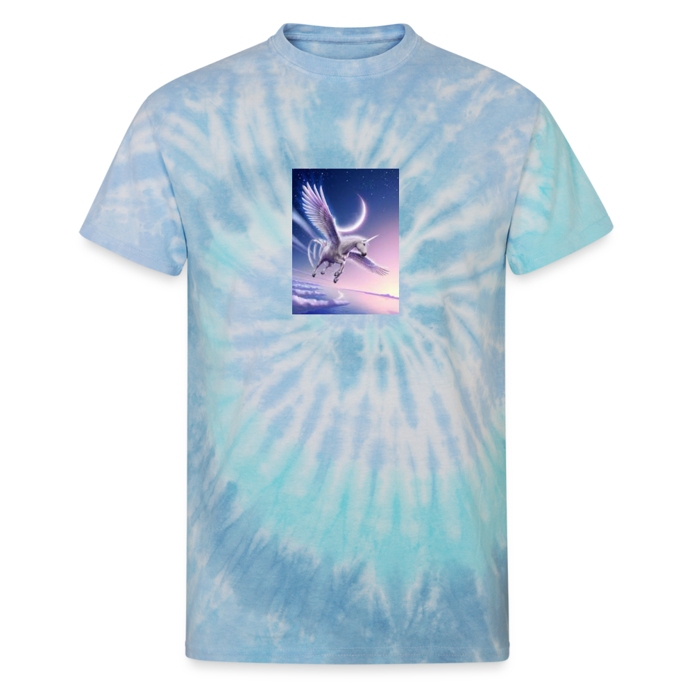 Tie Dye Alicorn Tee - ELLACO - blue lagoon