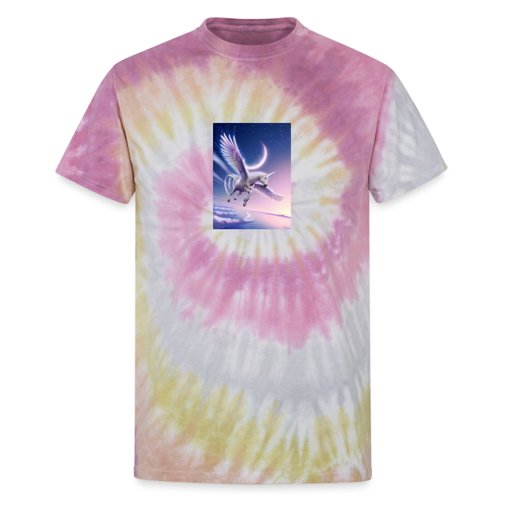 Tie Dye Alicorn Tee - ELLACO - Desert Rose