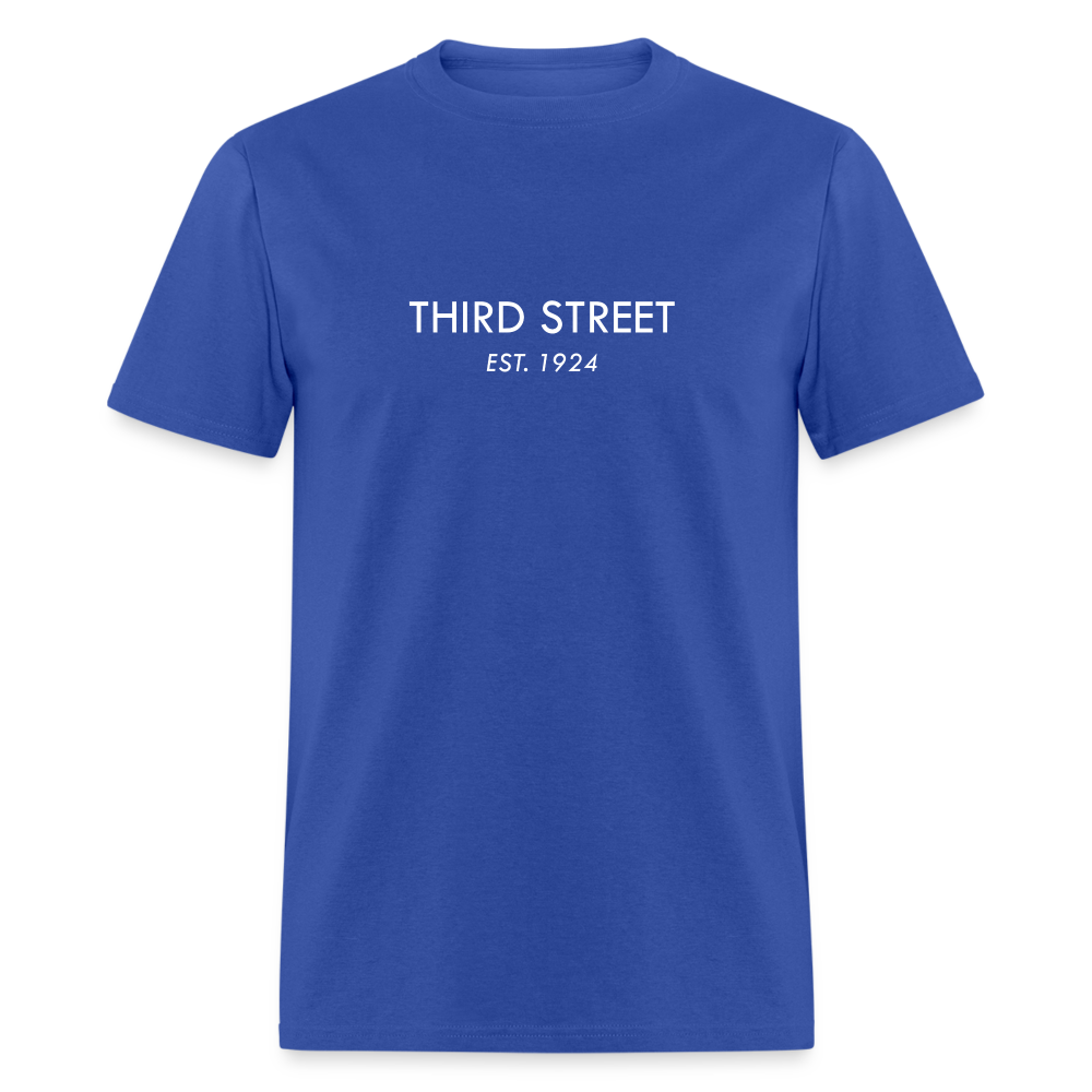 Unisex Classic T-Shirt - LAUSD - ThirdStreetES - EST1924-w - royal blue