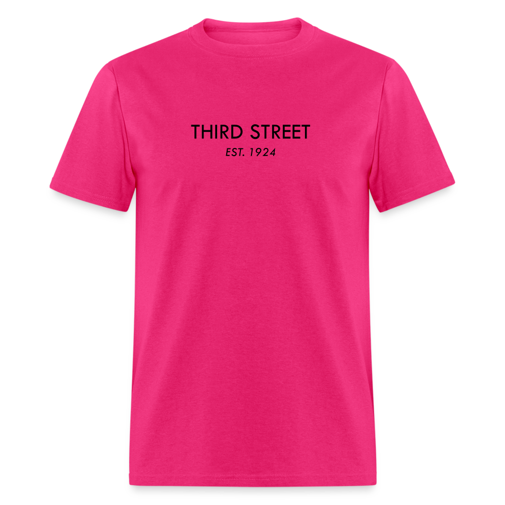 Unisex Classic T-Shirt - LAUSD - ThirdStreetES - EST1924-b - fuchsia