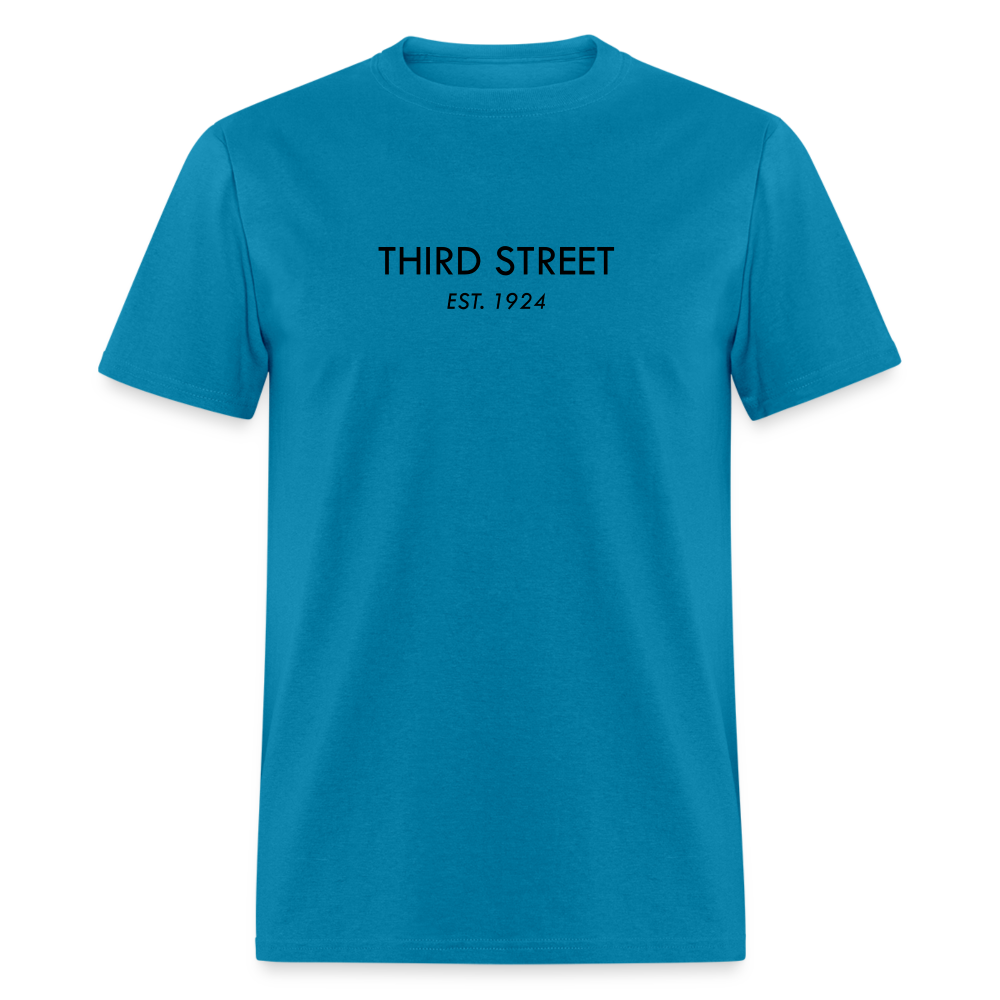 Unisex Classic T-Shirt - LAUSD - ThirdStreetES - EST1924-b - turquoise