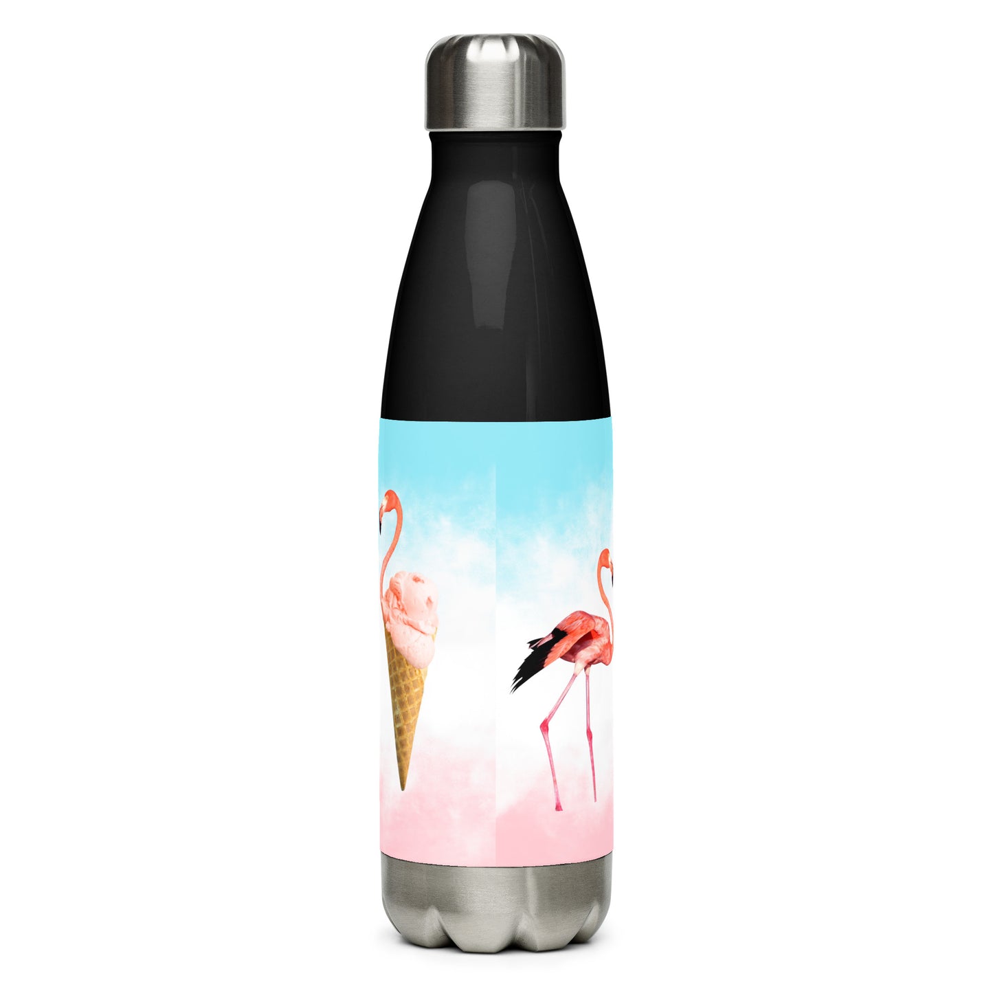 Flamingo Style - Stainless steel water bottle - ELLACO