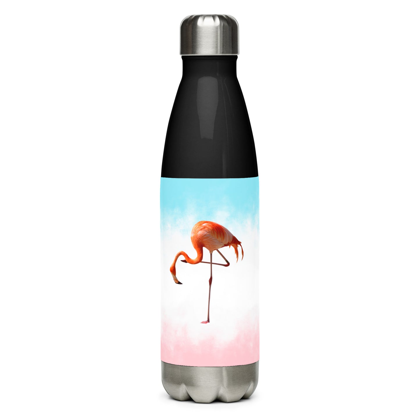Flamingo Style - Stainless steel water bottle - ELLACO