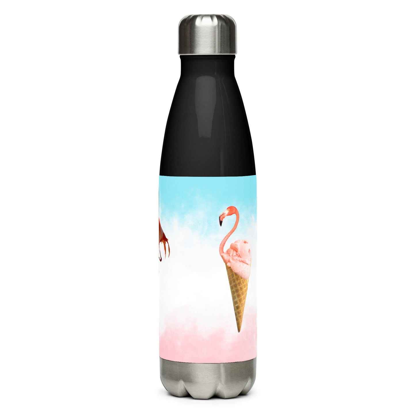 Flamingo Style - Stainless steel water bottle - ELLACO