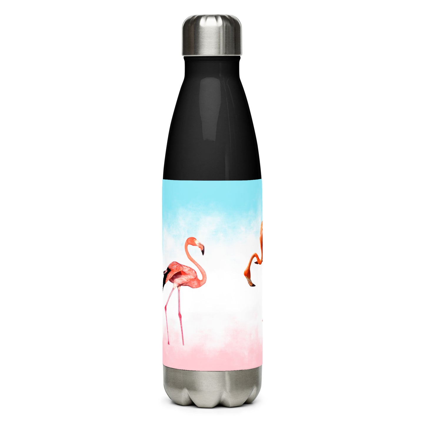 Flamingo Style - Stainless steel water bottle - ELLACO