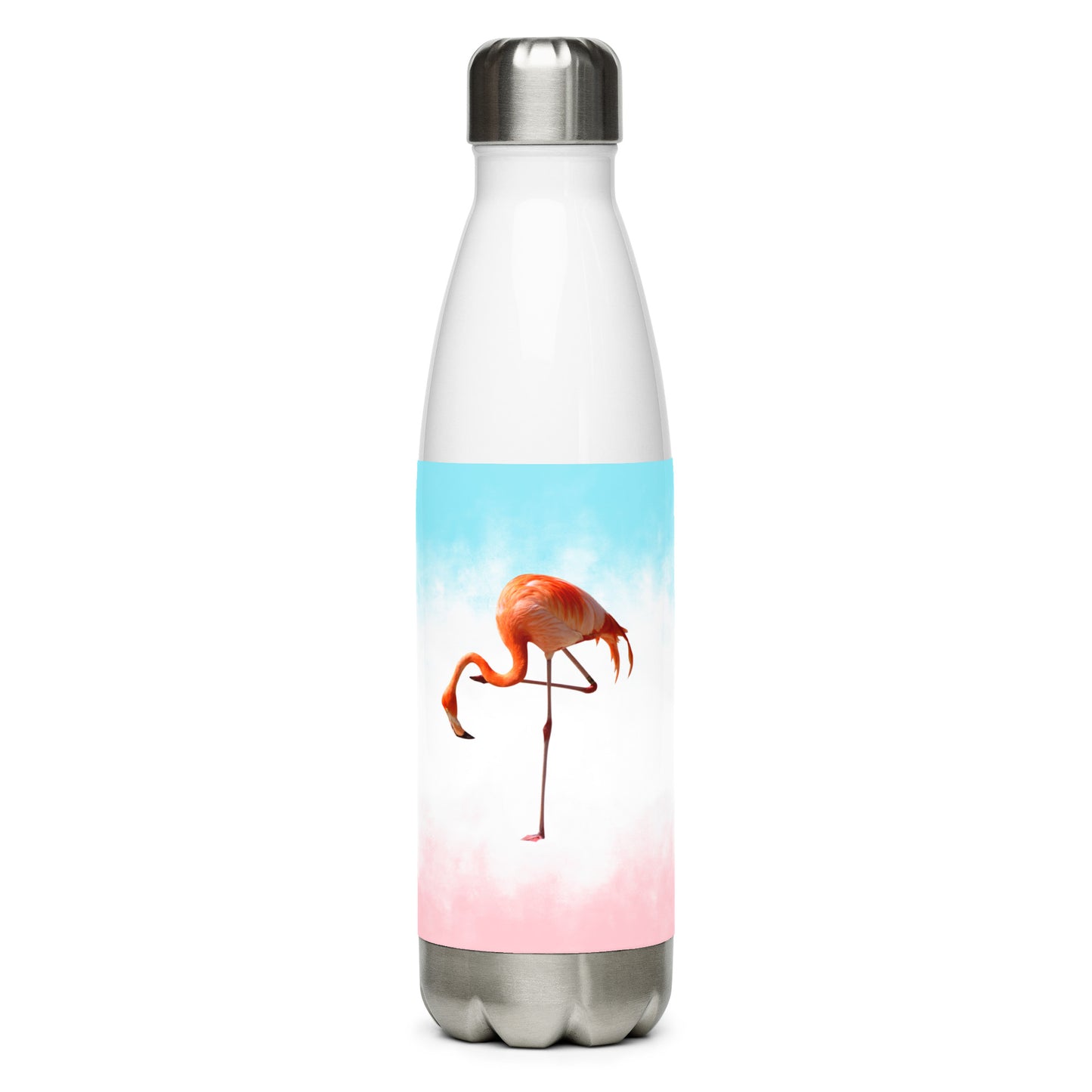 Flamingo Style - Stainless steel water bottle - ELLACO