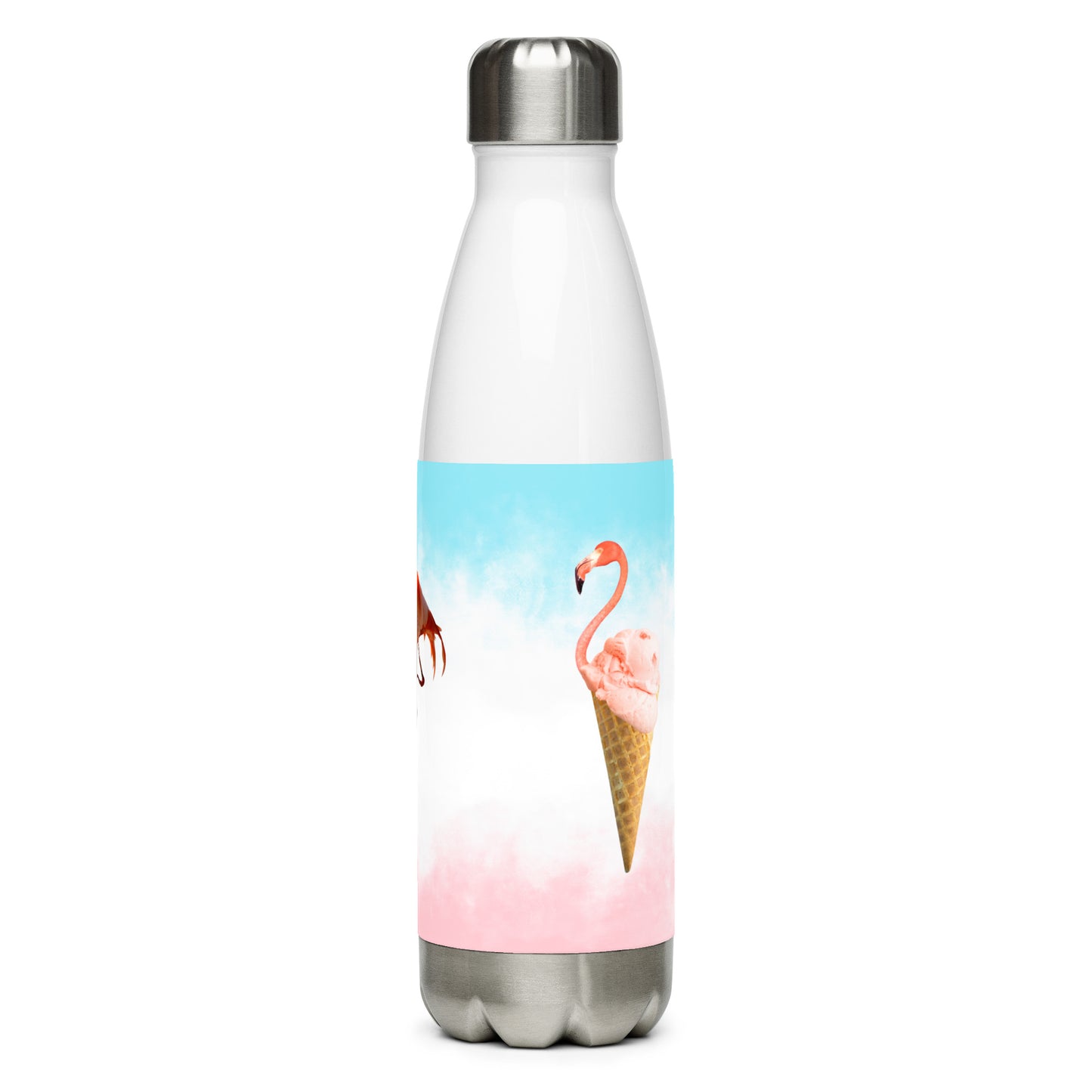Flamingo Style - Stainless steel water bottle - ELLACO