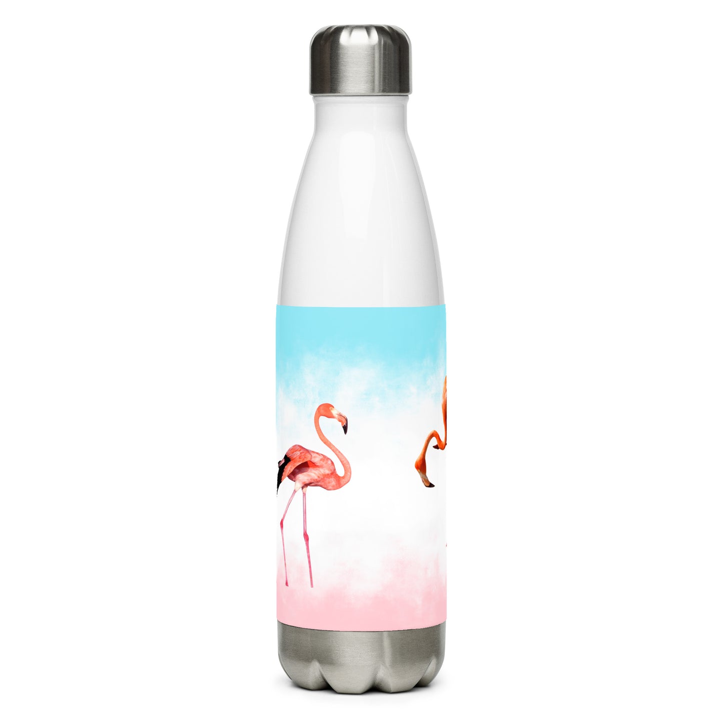 Flamingo Style - Stainless steel water bottle - ELLACO