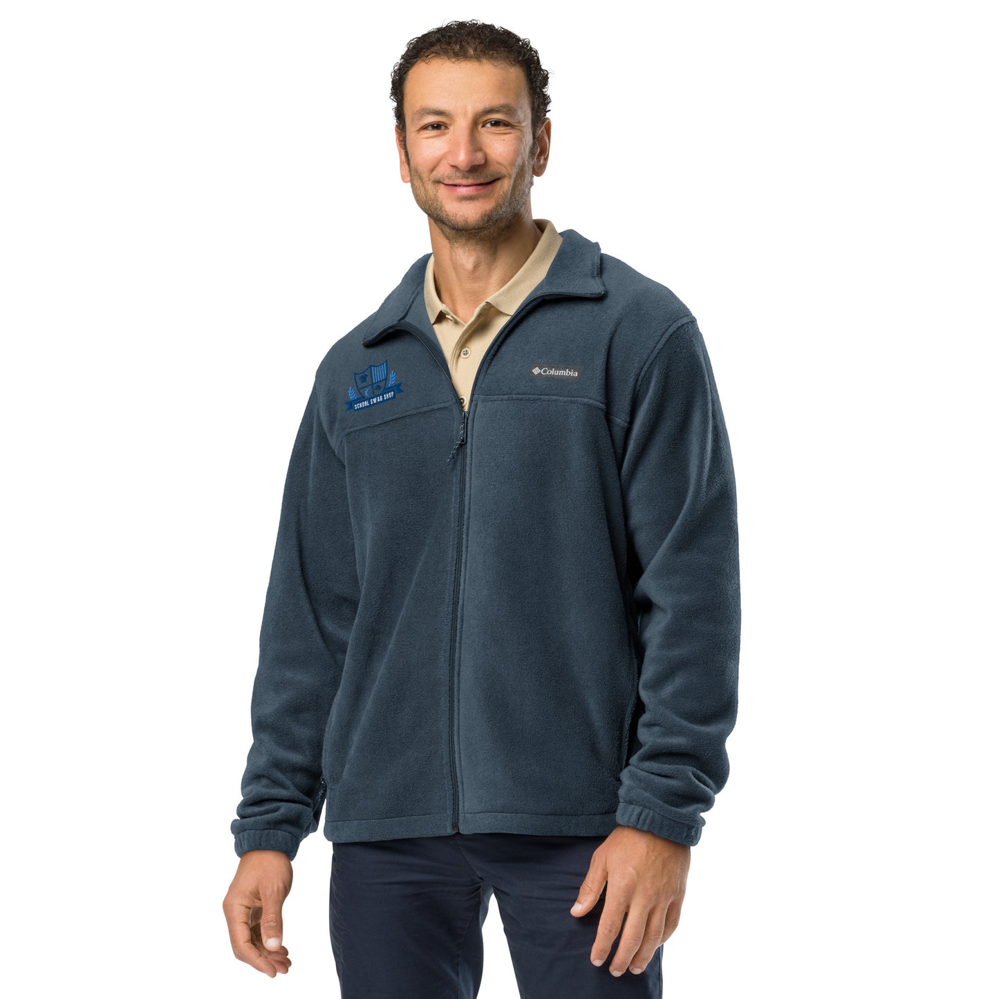 Unisex Columbia fleece jacket - School Swag Shop