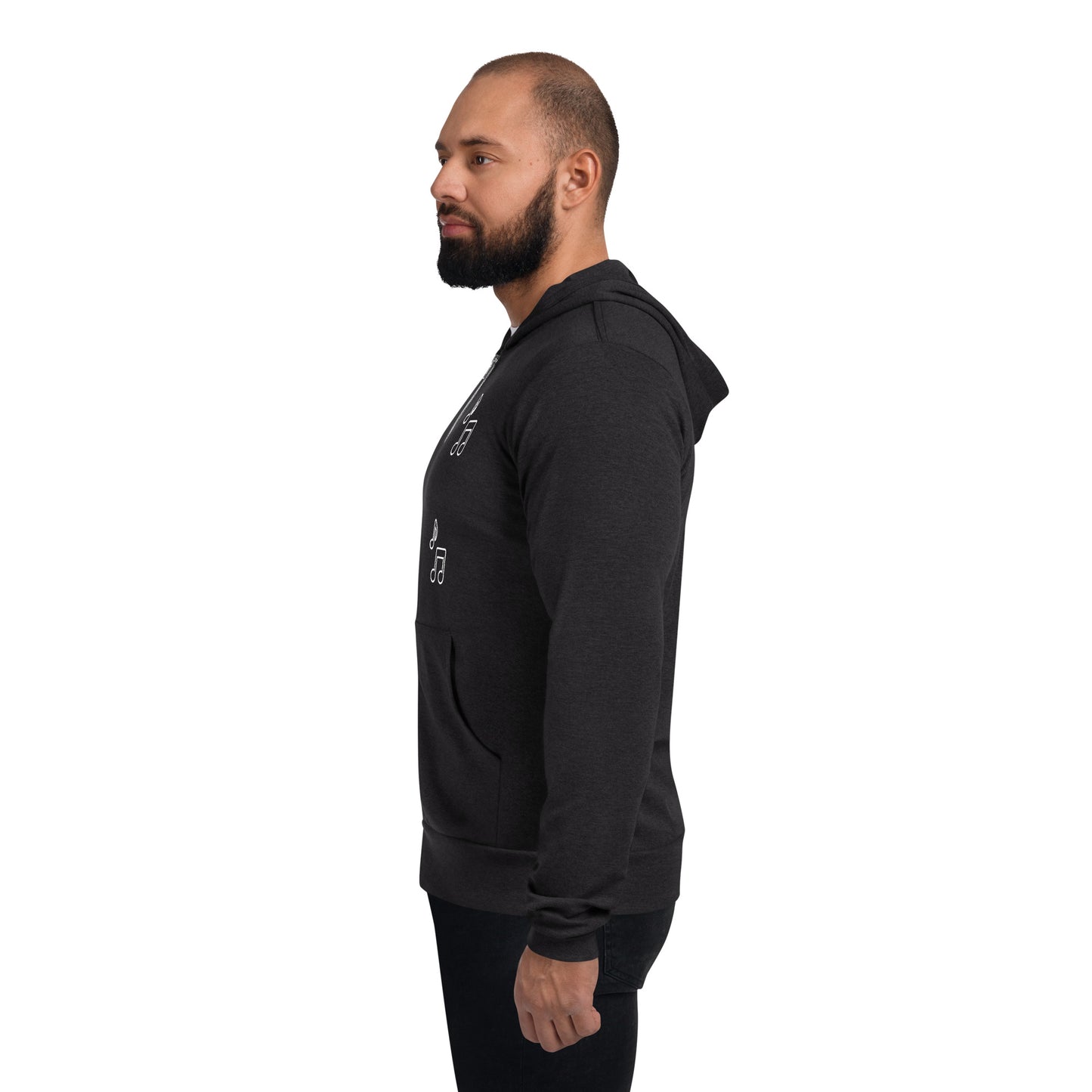 GUITAR - Unisex zip hoodie - ELLACO