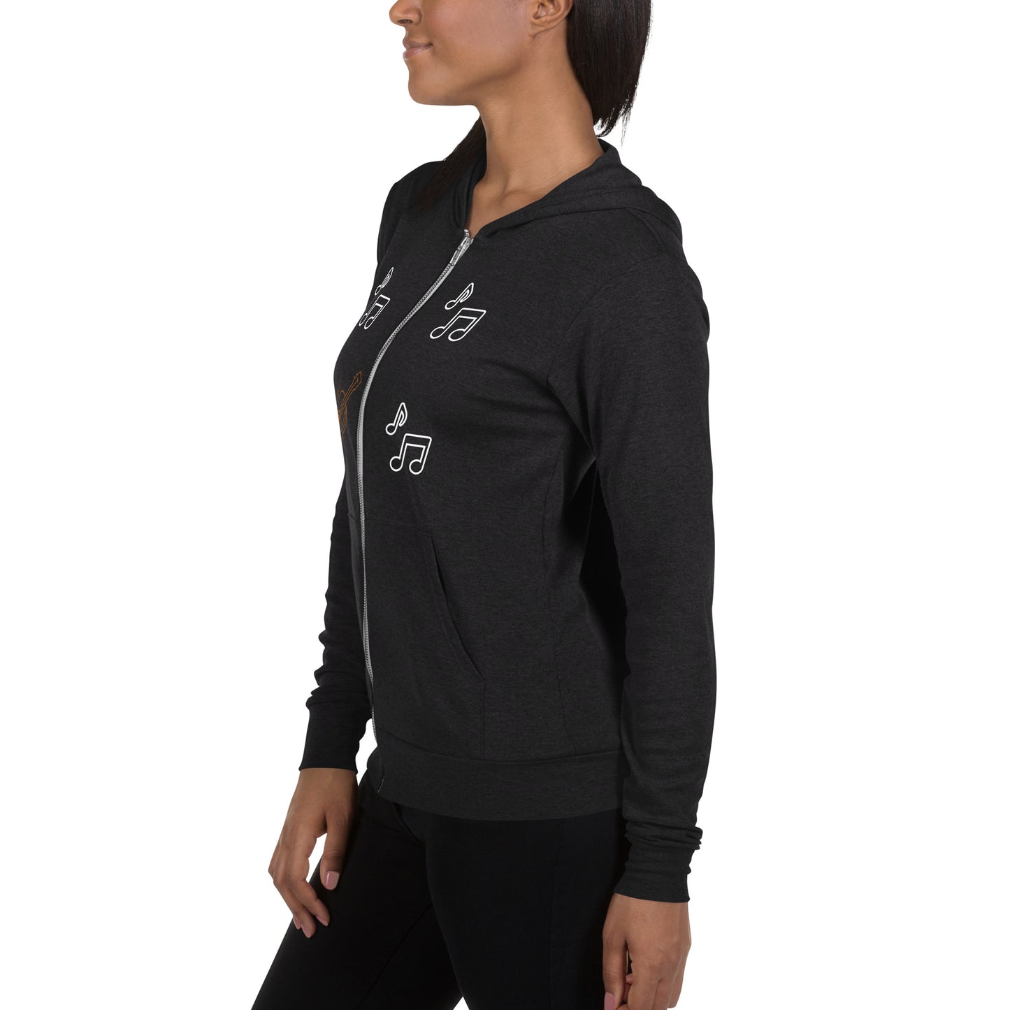 GUITAR - Unisex zip hoodie - ELLACO