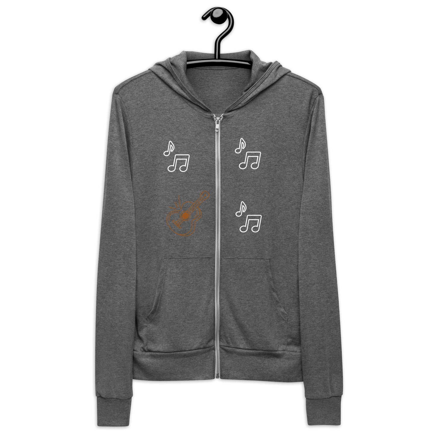 GUITAR - Unisex zip hoodie - ELLACO