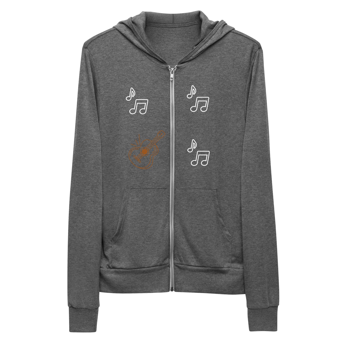 GUITAR - Unisex zip hoodie - ELLACO