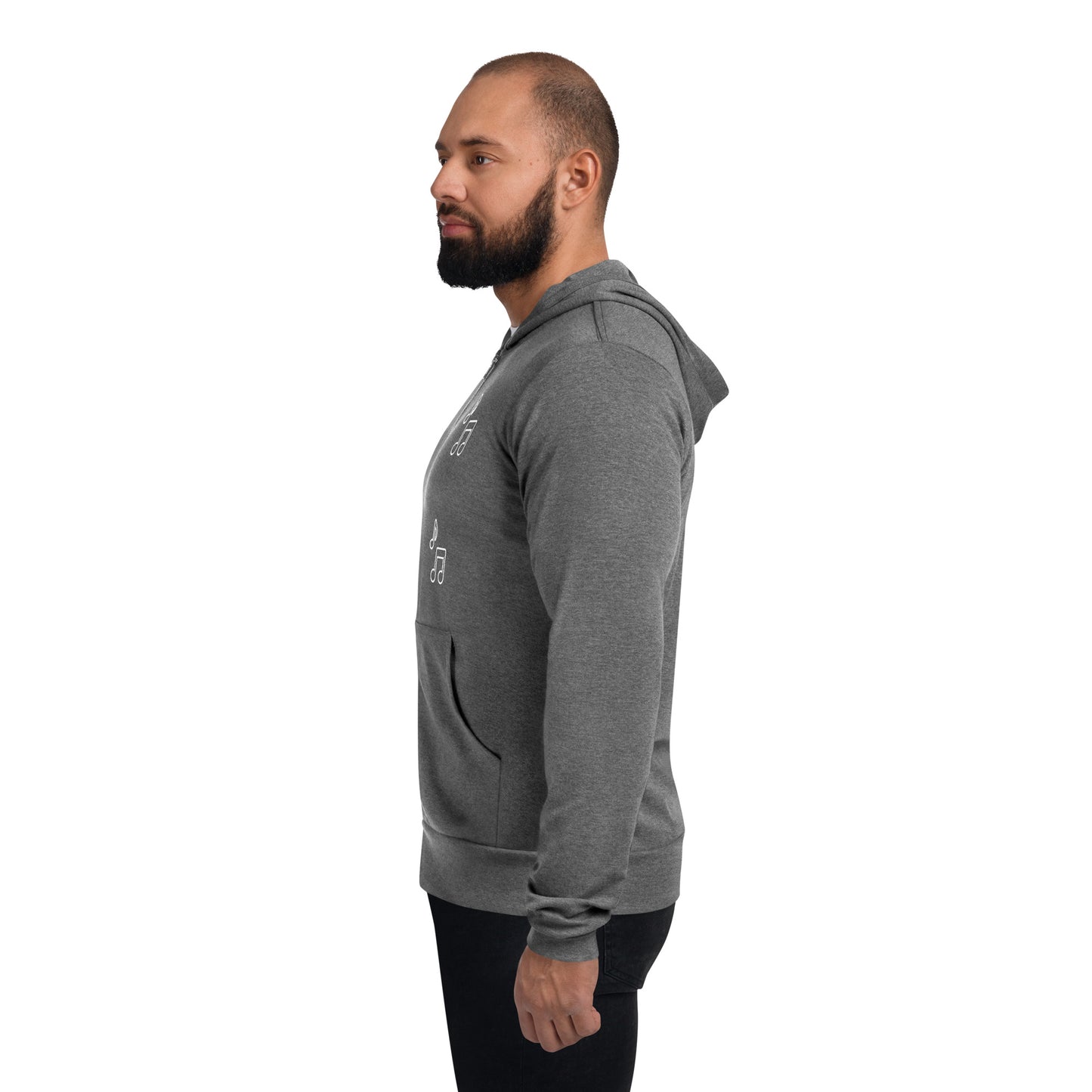 GUITAR - Unisex zip hoodie - ELLACO